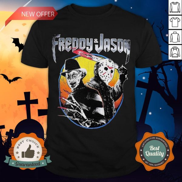 Halloween Freddy And Jason Vintage Shirt