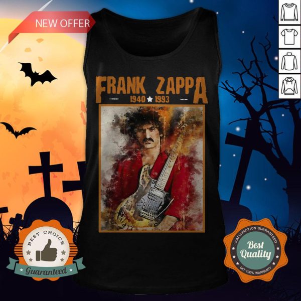 Krissry Men’s Frank Zappa 1940 1993 Tank Top