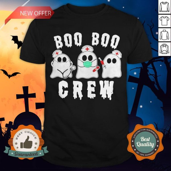 Nurse Halloween Boo Boo Crew Shirt