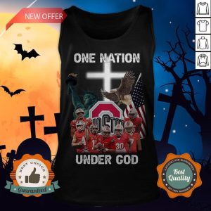 Ohio State Buckeyes One Nation Under God V-neck