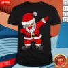 Cute Christmas Dabbing Santa Claus Xmas Shirt