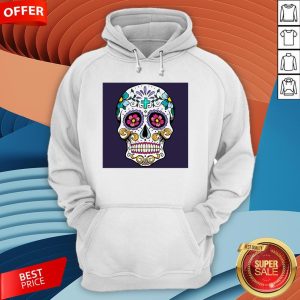 Sugar Candy Skulls Day Of The Dead T-Hoodie