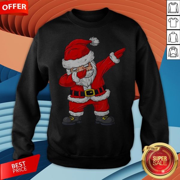 Cute Christmas Dabbing Santa Claus Xmas Sweatshirt