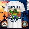 Turtley Gay Turtle Dabbing LGBT Vintage Shirt