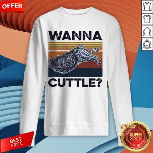 Wanna Cuttle Vintage Retro Sweatshirt