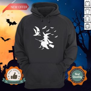 Happy Halloween Day Bats Witch Hoodie