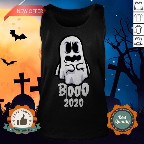 Booo 2020 Funny Happy Halloween Day Tank Top