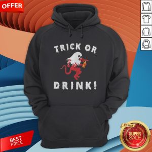 Grateful Ghost Trick Or Drink Halloween Hoodie