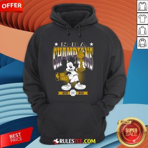 Lakers 2020 NBA Champions Mickey Mouse Hoodie - Design By Rulestee.com