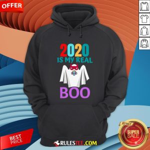 Colorful 2020 Is My Real Boo Ghost Halloween Hoodie - Design By Rulestee.com