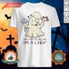 You Can't Scare Me I'm A Chef Boo Halloween Shirt