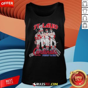 Nice St.Louis Cardinals Dressed To Kill Tank Top - Design By Rulestee.com
