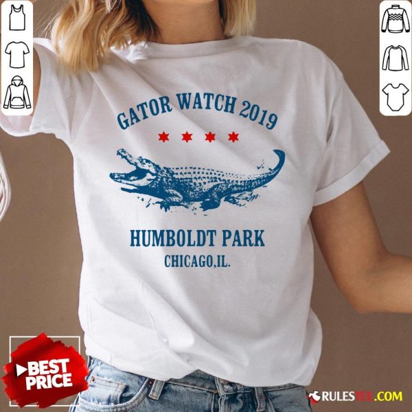 Gator Watch 2019 Humboldt Park Chicago Crocodile V-neck
