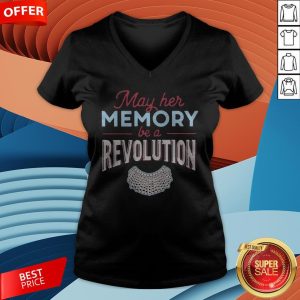 Premium May Her Memory Be A Revolution V-neck