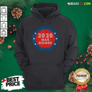 Awesome Election Rigged 2020 Voter Fraud Hoodie- Design By Rulestee.com