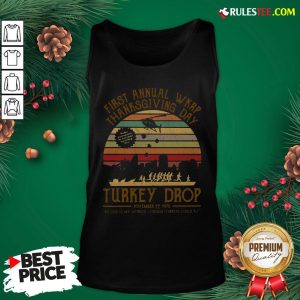 Awesome First Annual Wkrp Thanksgiving Day Turkey Drop November 22 1978 Vintage Tank Top - Design By Rulestee.com