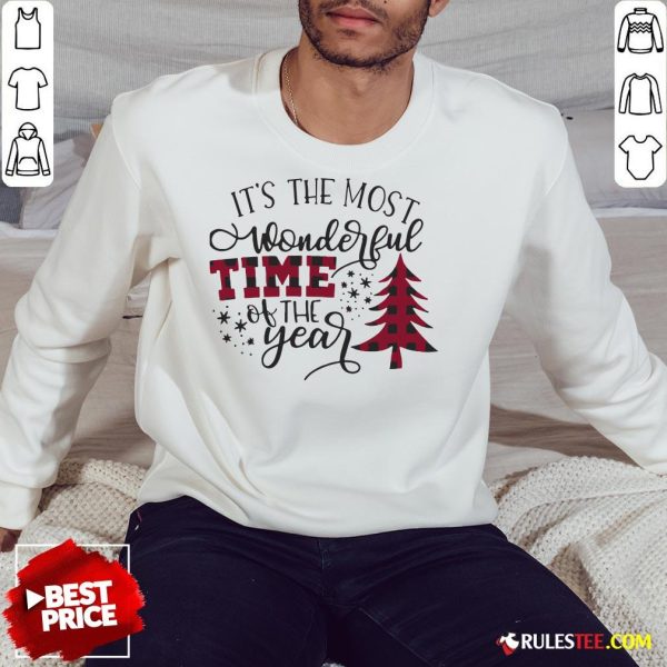 Awesome It’s The Most Wonderful Time Of The Year Christmas Sweatshirt - Design By Rulestee.com