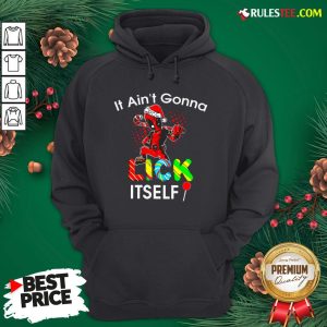 Funny Deadpool It Ain't Gonna Lick Itself Christmas Hoodie - Design By Rulestee.com
