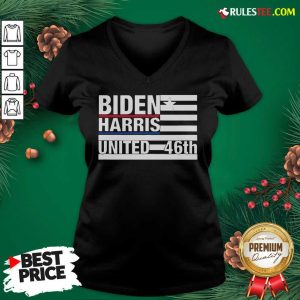 Joe Biden Kamala Harris 2020 46th President V-neck - Design By Rulestee.com