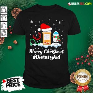 Nurse Santa Vaccine Merry Christmas #Dietary Aid Shirt - Design By Rulestee.com
