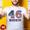 Hot 46 Joe Biden 2020 Us President Election Pro Biden Democrat Flag Shirt- Design By Rulestee.com