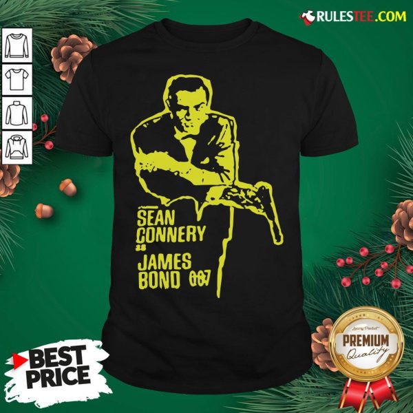 Official Sean Connery As James Bond 007 Shirt - Design By Rulestee.com