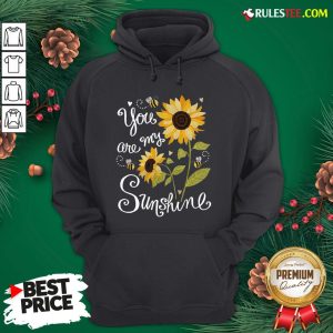Original Sunflower You Are My Sunshine Hoodie - Design By Rulestee.com