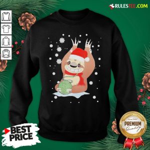 Perfect Christmas Mountain Sloth Knitting Cute Sweatshirt - Design By Rulestee.com