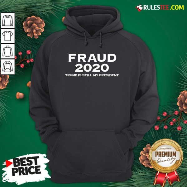 Perfect Stolen Election Fraud Trump Is Still My President Trump 2020 Hoodie - Design By Rulestee.com