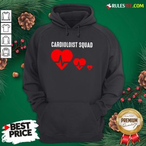 Premium Cool Cardiology Squad Funny Medical Heart Doctor Team Gift Hoodie- Design By Rulestee.com