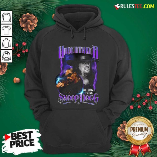 Awesome Undertaker Original Icons Snoop Dogg Hoodie - Design By Rulestee.com