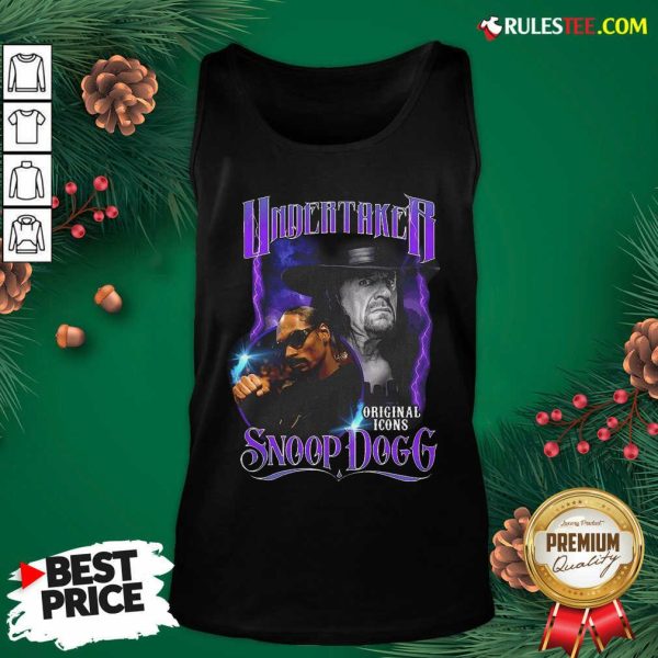 Awesome Undertaker Original Icons Snoop Dogg Tank Top - Design By Rulestee.com