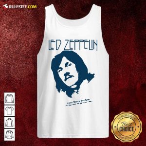 John Bonham Led Zeppelin Tank Top - Design By Rulestee.com