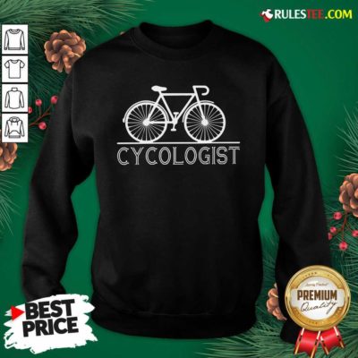 The Bicycle Cycologist Sweatshirt - Design By Rulestee.com