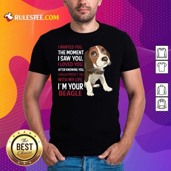 Beagle Wanted I Wanted You The Moment I Saw You I Loved You After Knowing You Shirt - Design By Rulestee.com
