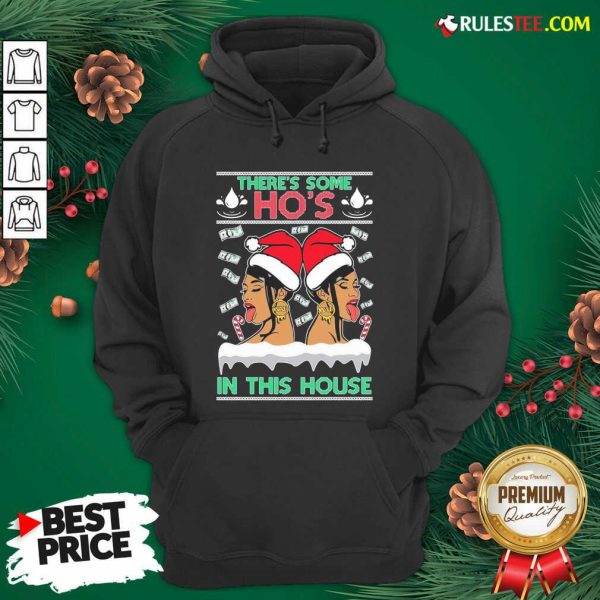 There's Some Hos In This House Unisex Hoodie- Design By Rulestee.com