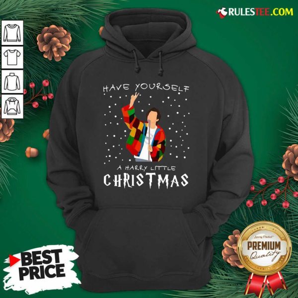 Great Awesome Xmas Have Yourself A Harry Styles Christmas Hoodie - Design By Rulestee.com