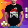 Video Game Controller Santa Hat Christmas Shirt - Design By Rulestee.com