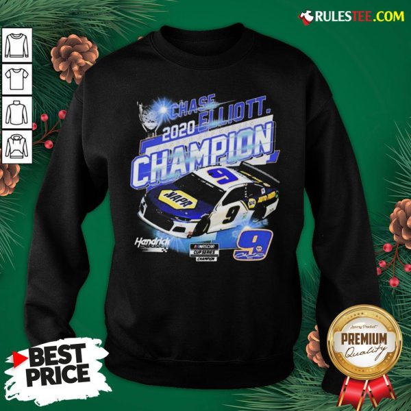 Hot 9 Chase Elliott 2020 Nascar Cup Series Champion Sweatshirt - Design By Rulestee.com