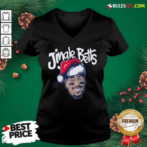 Hot Jingle Betts Merry Christmas V-neck - Design By Rulestee.com