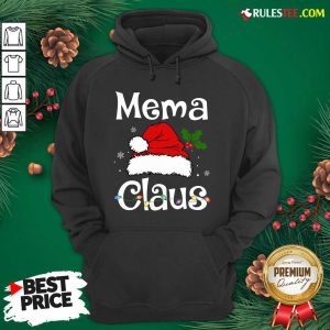 New Beautiful Mema Claus Christmas Family Group Matching Pajama Hoodie - Design By Rulestee.com