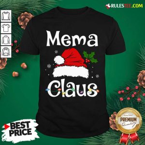 New Beautiful Mema Claus Christmas Family Group Matching Pajama Shirt - Design By Rulestee.com