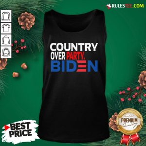 Nice Country Over Party Biden Election Tank Top - Design By Rulestee.com