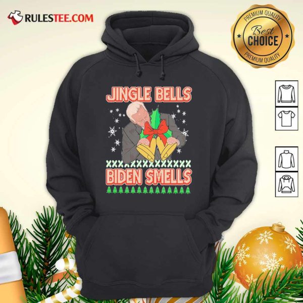 Jingle Bells Biden Smells Ugly Christmas 2020 Hoodie - Design By Rulestee.com