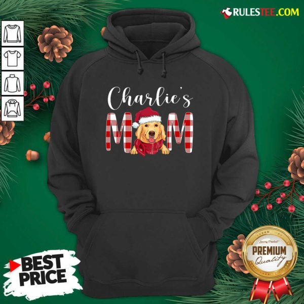 Official Golden Retriever Charlie’s Mom Christmas Hoodie - Design By Rulestee.com