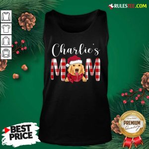 Official Golden Retriever Charlie’s Mom Christmas Tank Top - Design By Rulestee.com