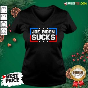 Joe Biden Sucks 2020 Anti Creepy Joe Donald Trump Republican Election V-neck - Design By Rulestee.com