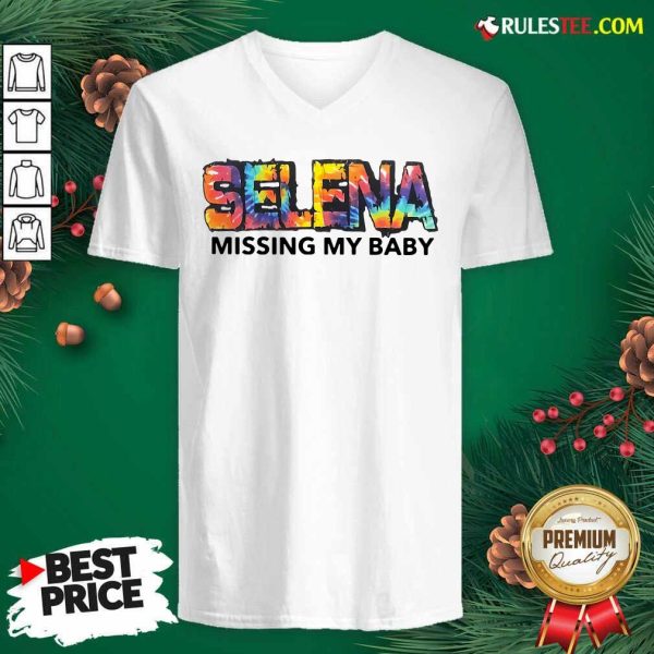 Selena Missing My Baby V-neck - Design By Rulestee.com