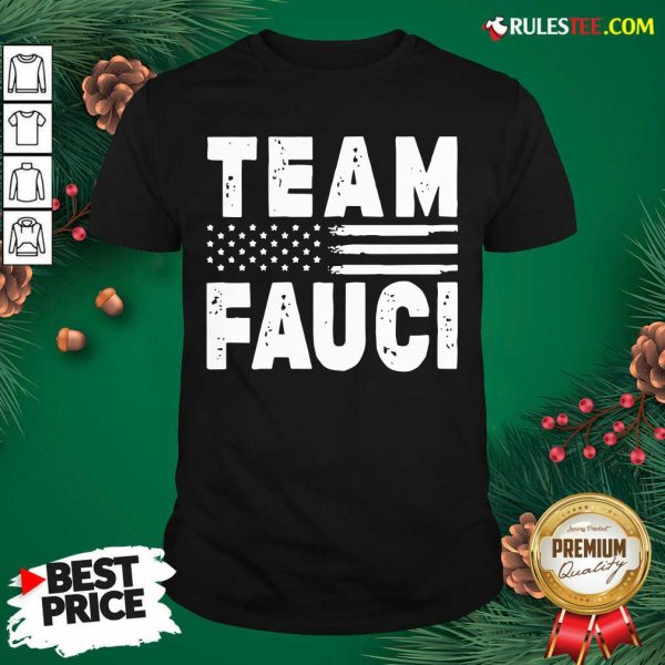 Team Fauci Face Mask American Flag Shirt - Design By Rulestee.com