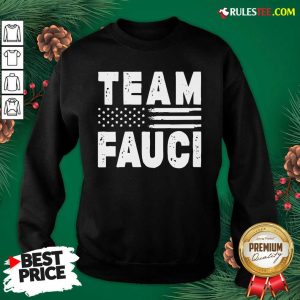 Team Fauci Face Mask American Flag Sweatshirt - Design By Rulestee.com